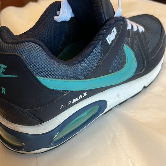 Nike AirMax Mens Blue Sneakers Size 11 1/2 - Picture 14 of 16